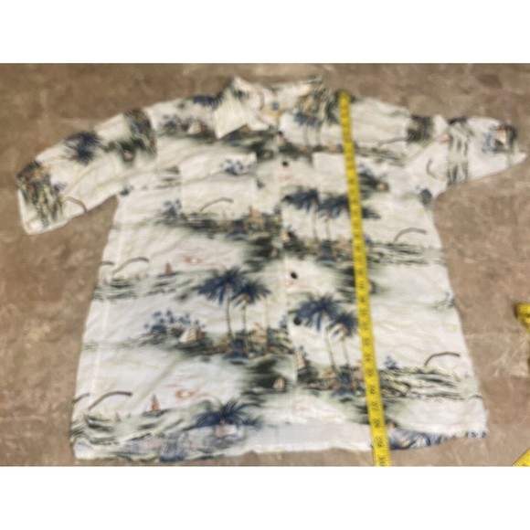 Maui Maui Hawaiian Islands Shirt Mens Large Button Up Short Sleeve - Picture 9 of 9